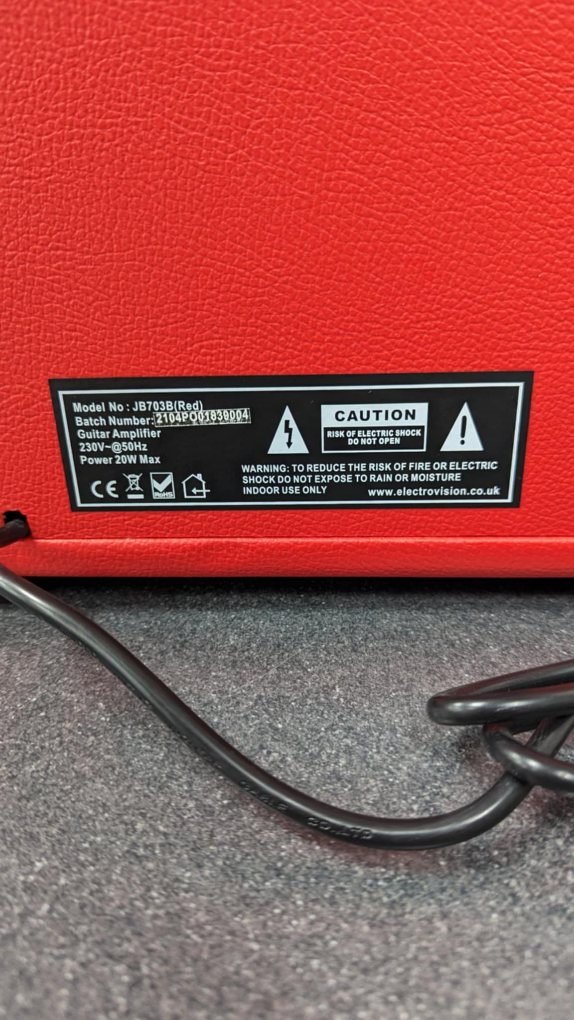 JOHNNY BROOKS RED AMP