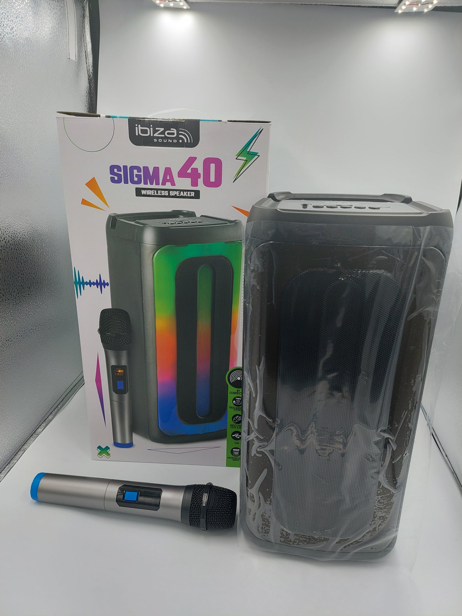 *BRAND NEW* Ibiza Sound Sigma 40 Wireless Bluetooth Speaker