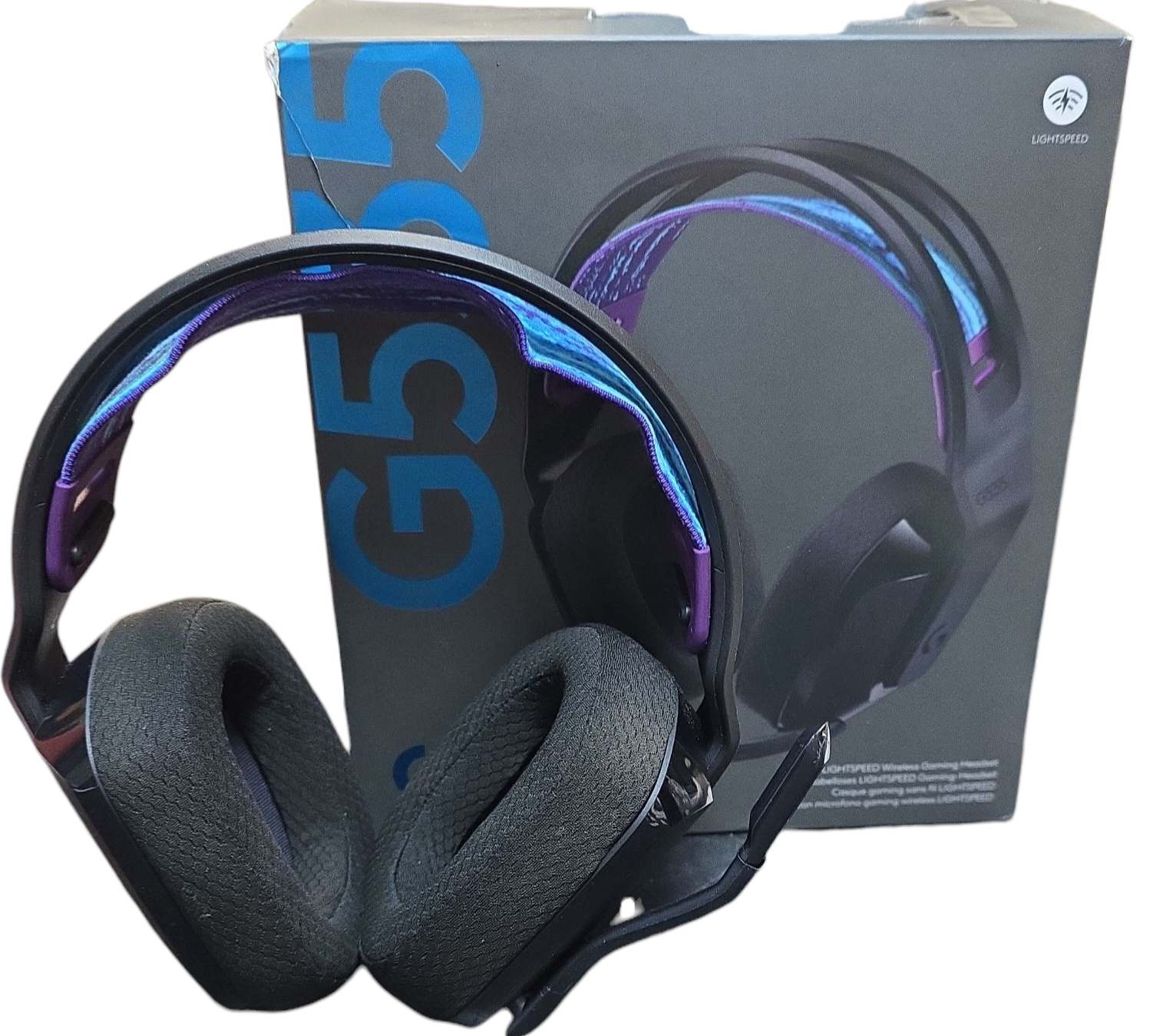 Logitech - G535 Lightspeed Wireless Gaming Headset - Black