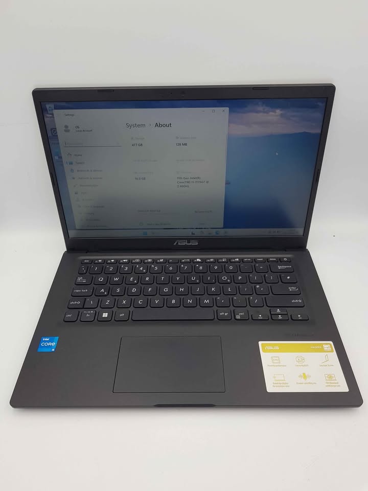 Asus X1500E/i5-1135G7/16GB Ram/512GB SSD/15"/W11
