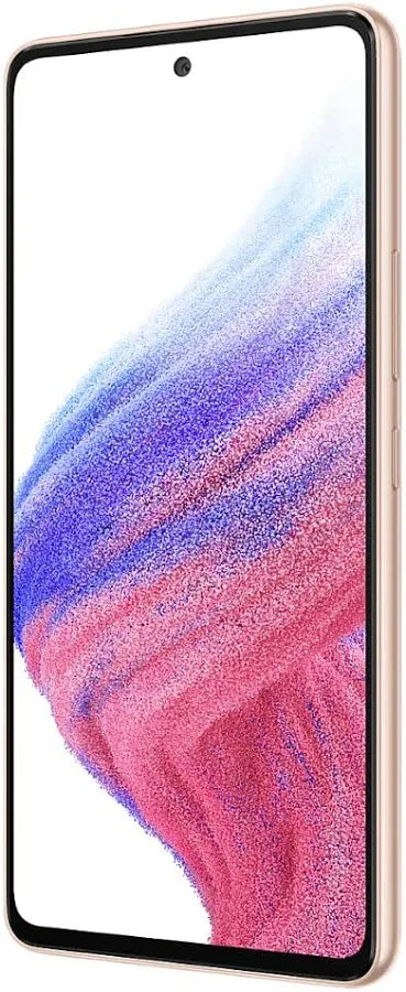 Samsung Galaxy A53 5G 128GB Peach Unlocked Dual Scratched screen