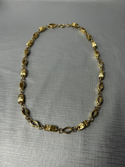 14ct Gold Versace Necklace.