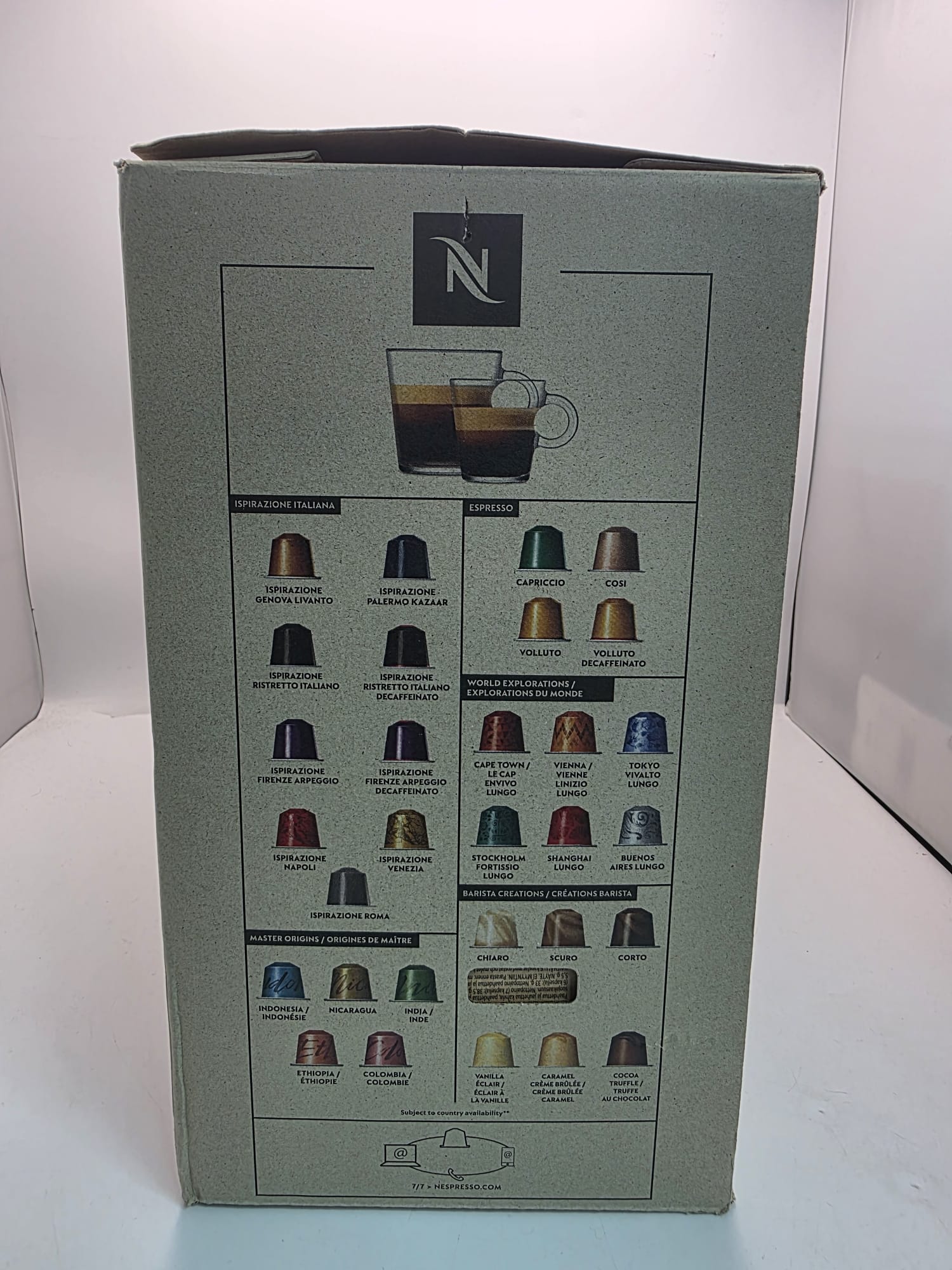 Nespresso EN167.W Citiz Coffee Machine - White