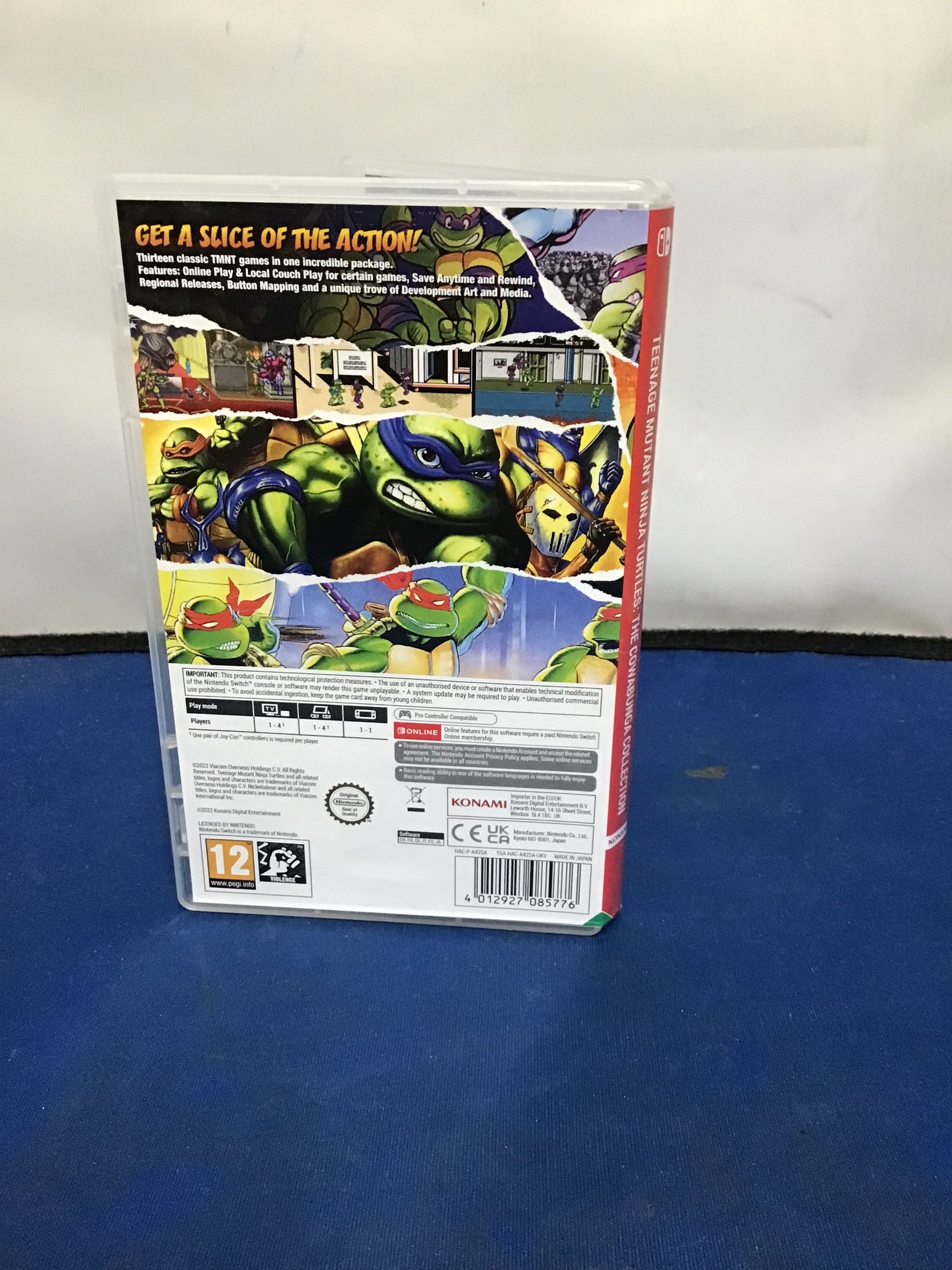 Teenage Mutant Ninja Turtles The Cowabunga Collection - Nintendo Switch Game