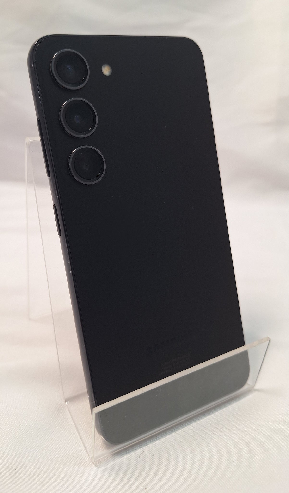 Samsung Galaxy S23 128GB black smartphone unlocked unboxed