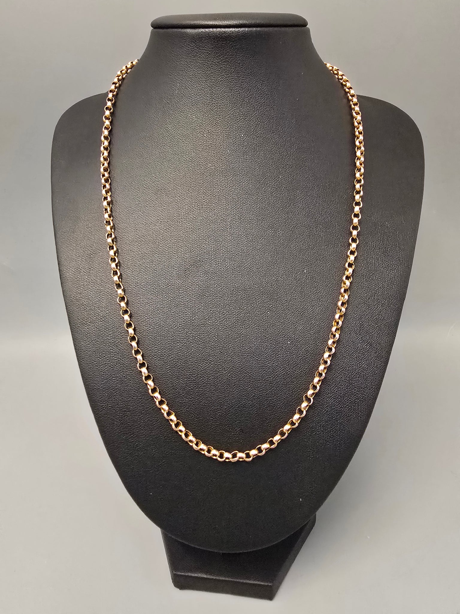 Gold Necklace 375 9ct 10.1G 20'' in Length