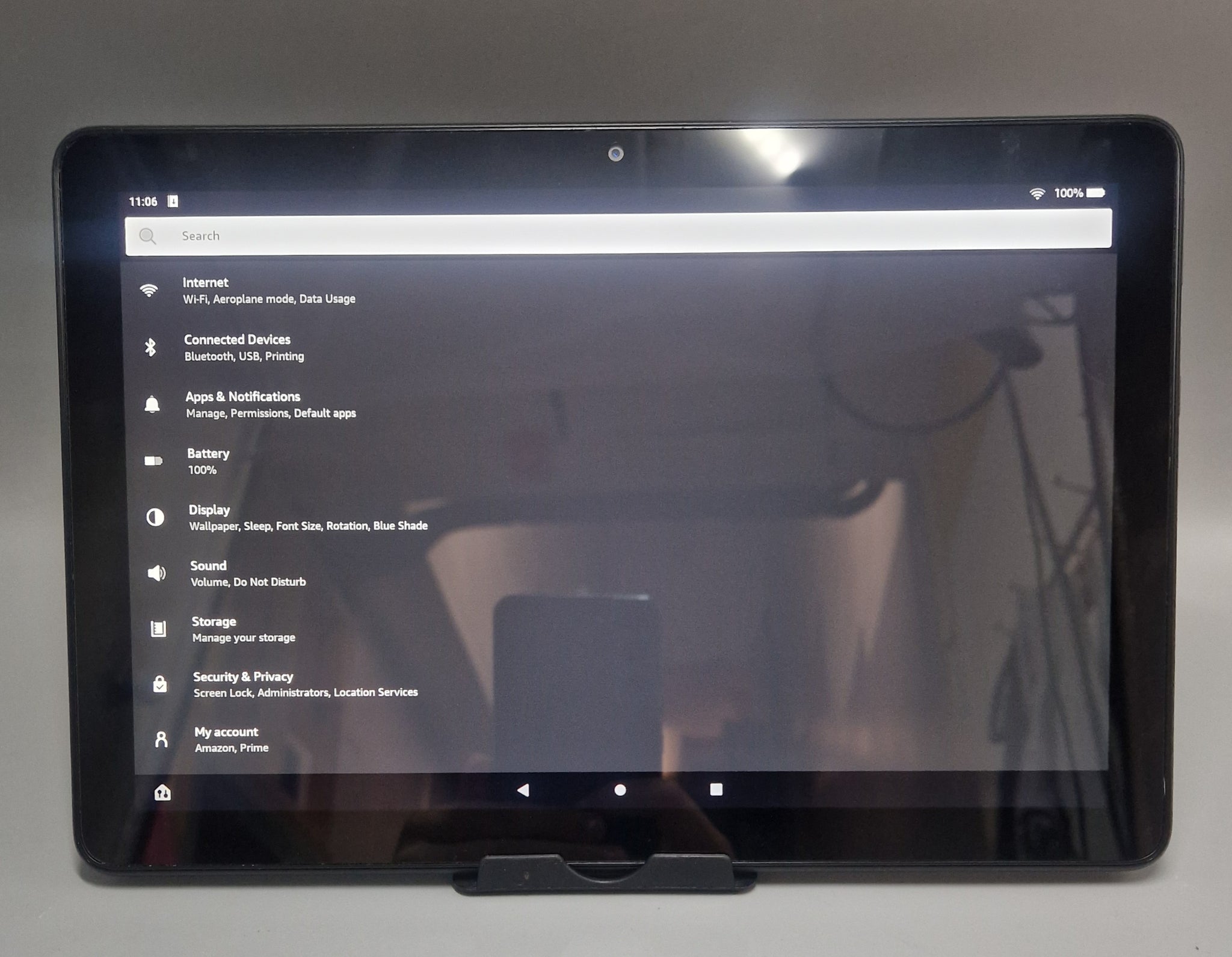 Amazon Fire HD 10 (2021) 10" 32GB Black(with Ads), WiFi