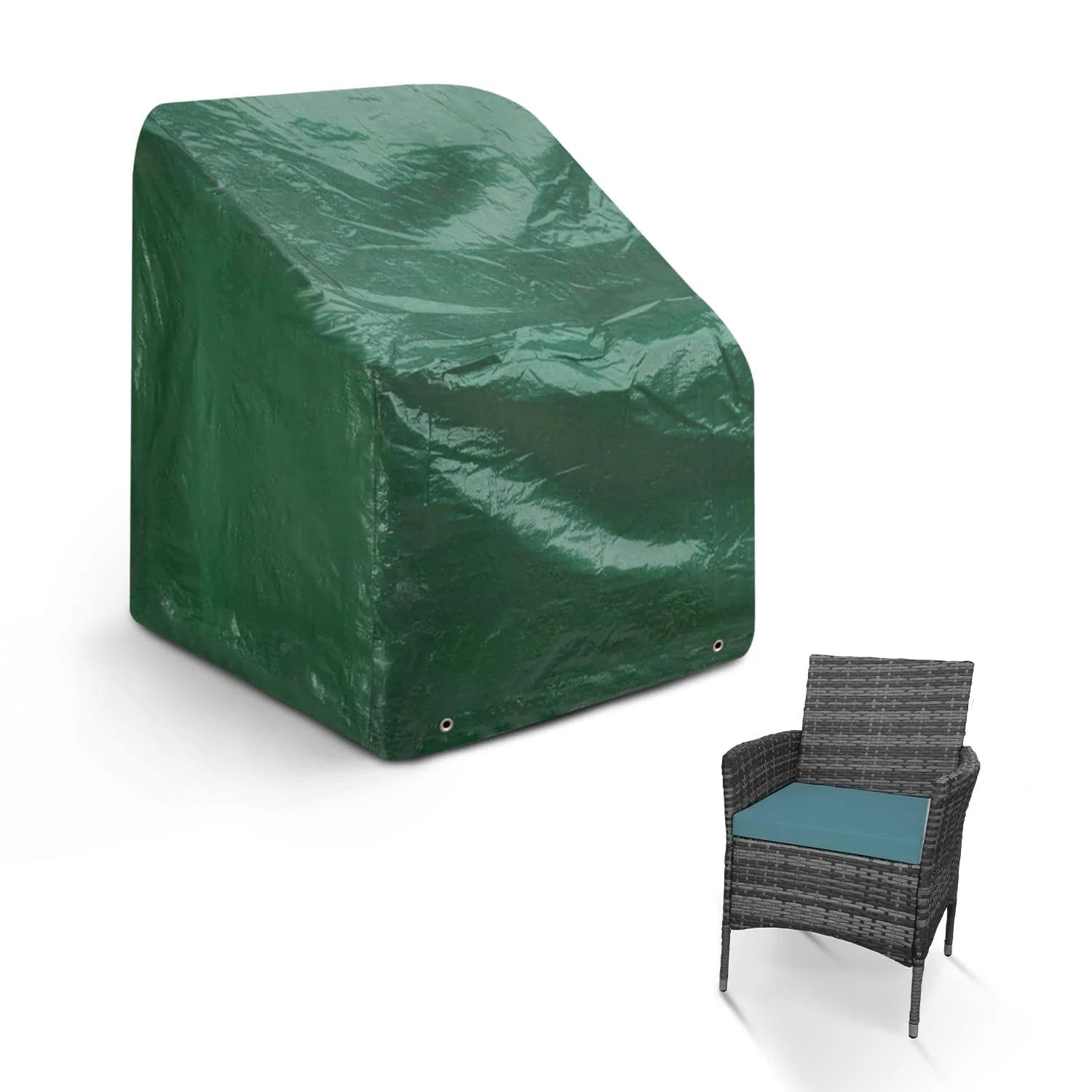 Keplin Garden Chair Cover – Outdoor Patio Chair Waterproof Cover For Storage