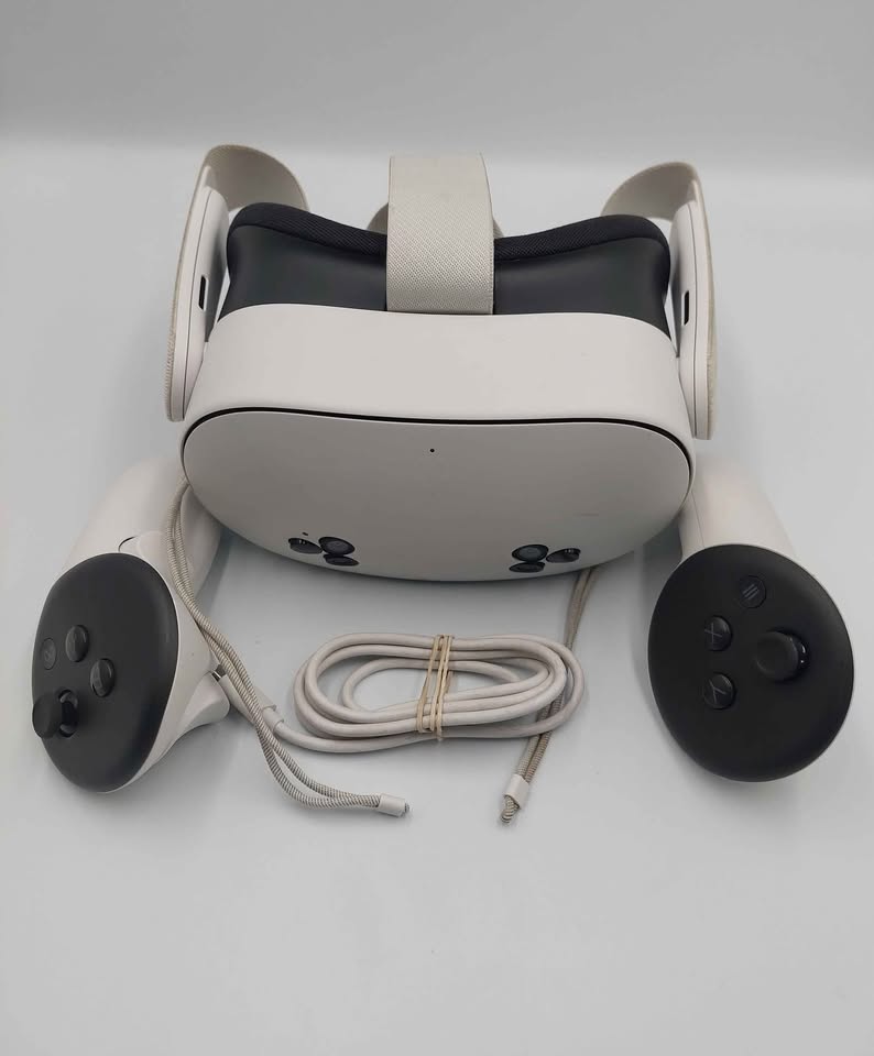 Meta Quest 3S VR Headset, With Controllers, 128GB, Unboxed