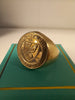 9ct Gold Norwich City Ring - 7.79g - Size R - Great Yarmouth