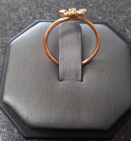 Pandora Rose Gold Daisy Ring-Size-P