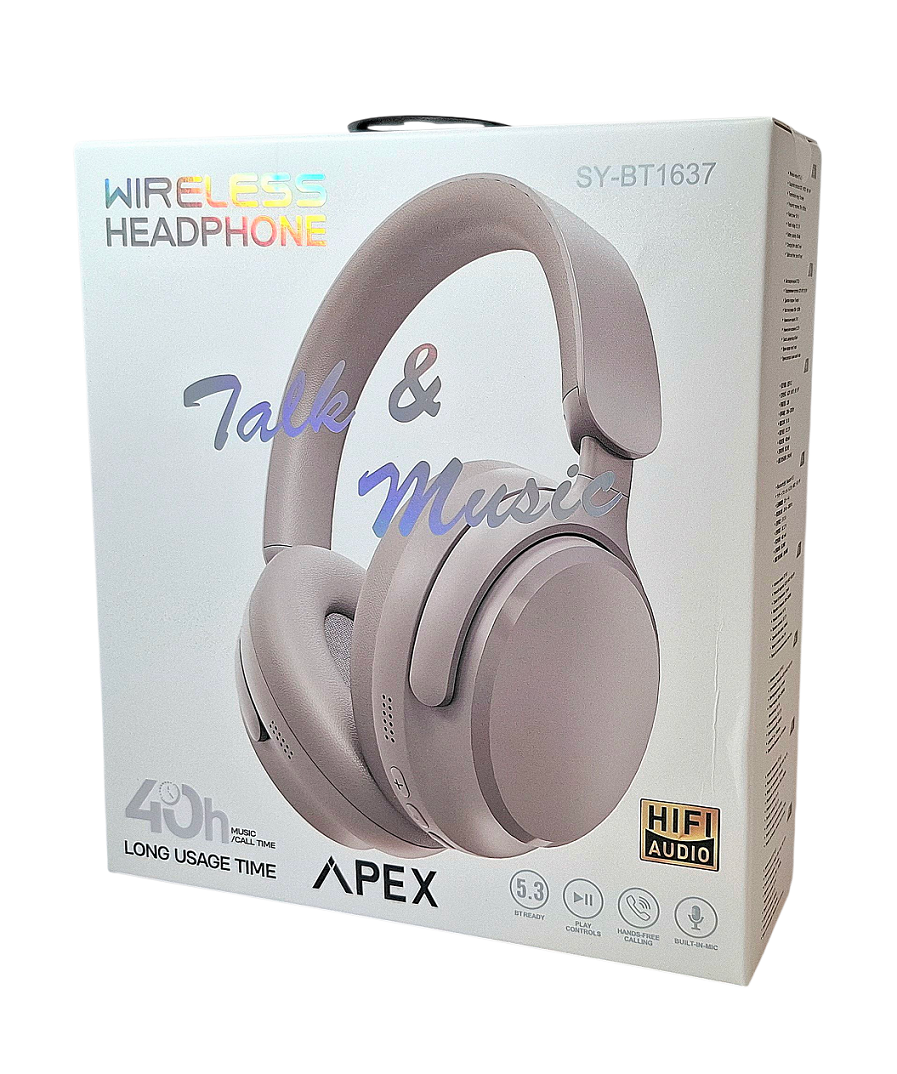 Apex SY-BT1637 Wireless Headphones