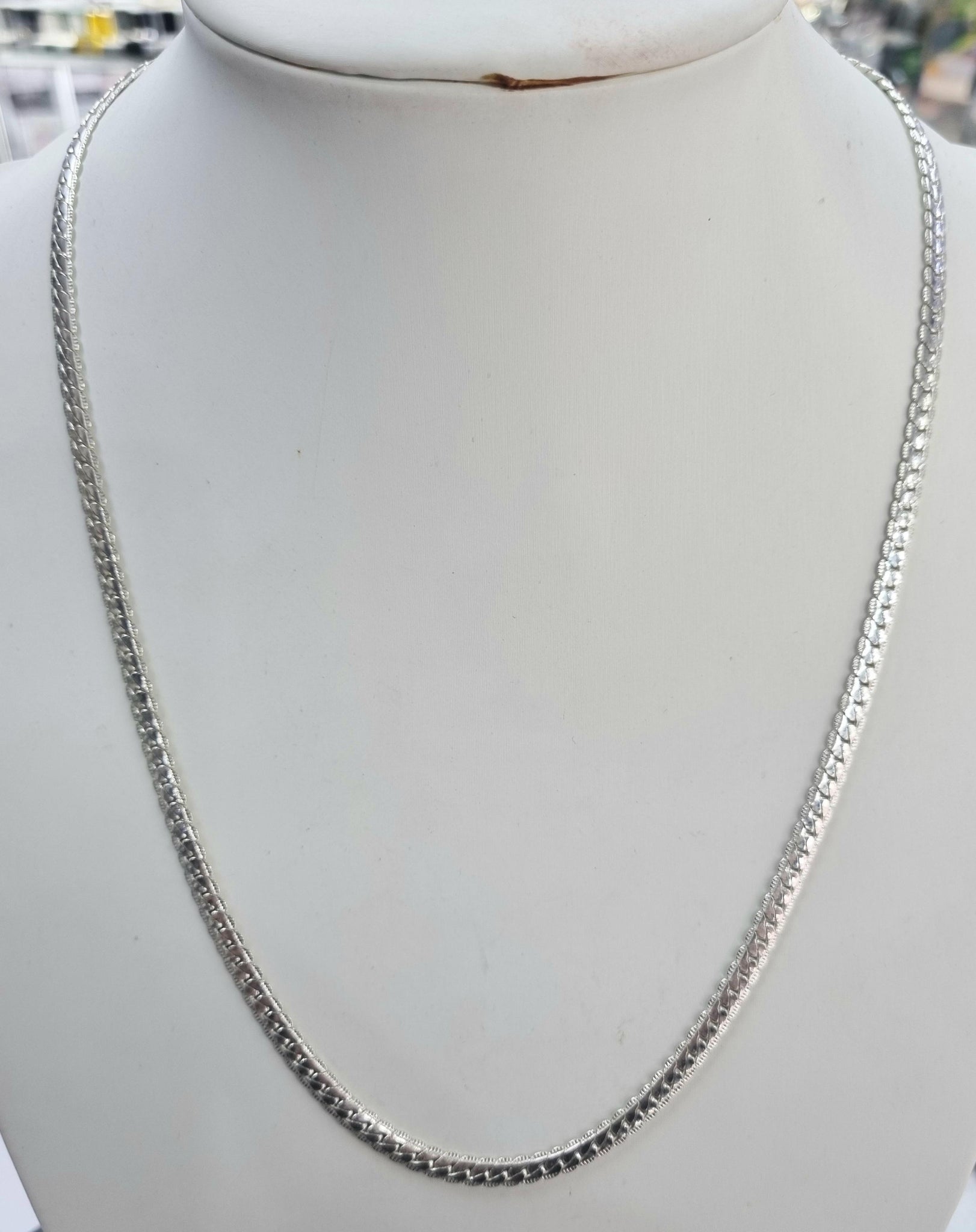 Silver Chain 24"