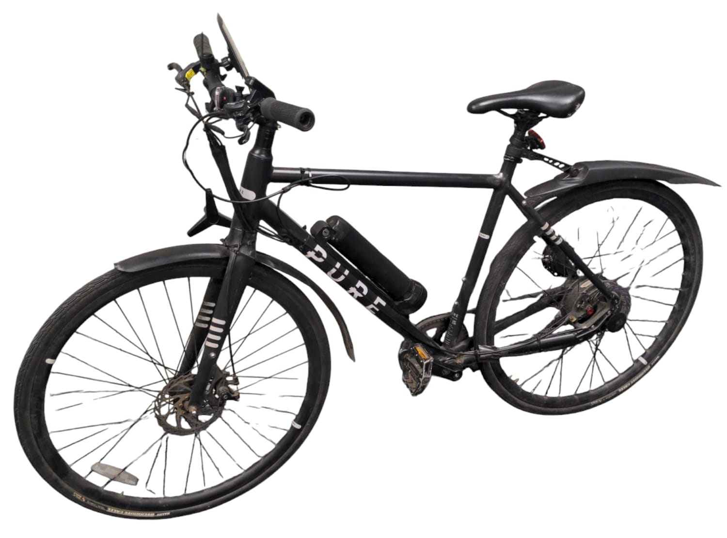 Pure Flux One Electric Bike, Black
