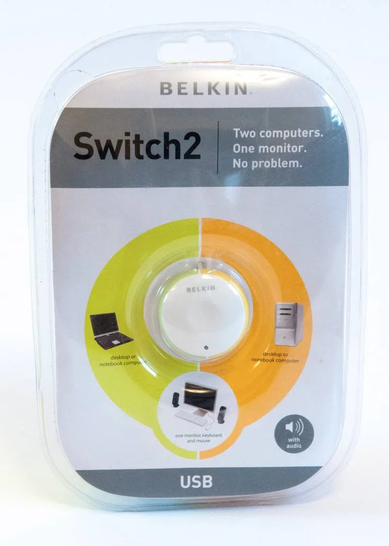 Belkin Switch2 Usb With Audio Seal