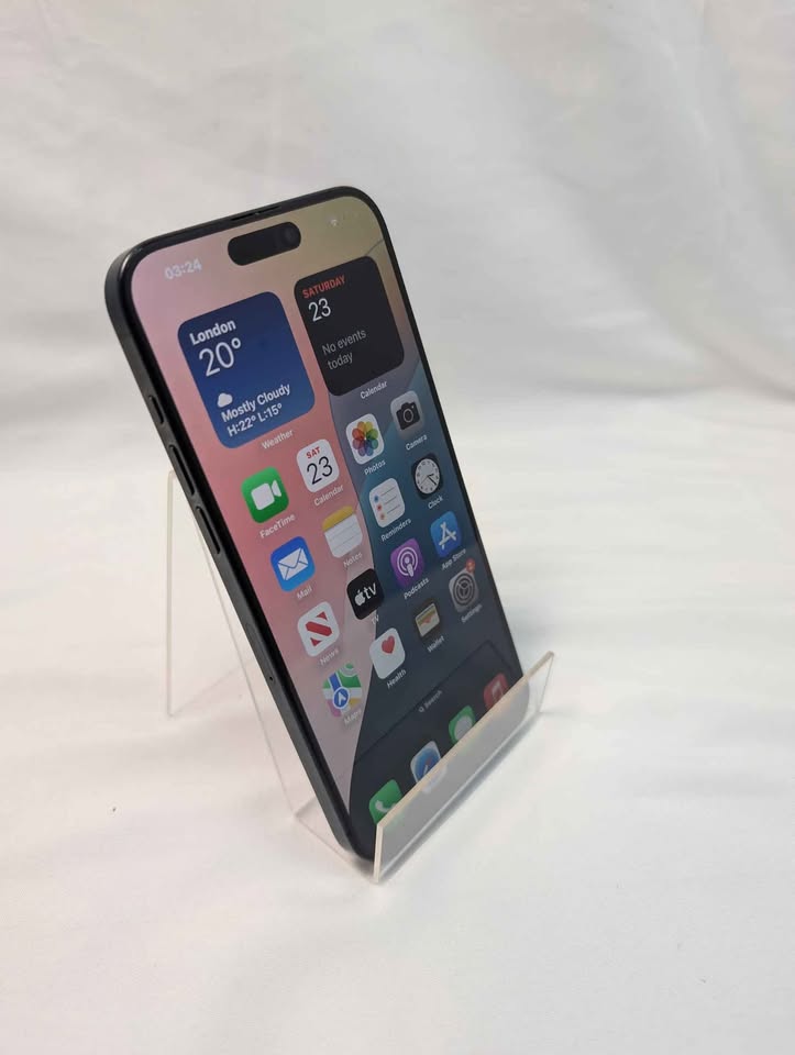 Apple iPhone 15 Pro Max Mobile Phone -256GB SSD - Open Unlocked - Open Unlocked - 93% Batt - Unboxed