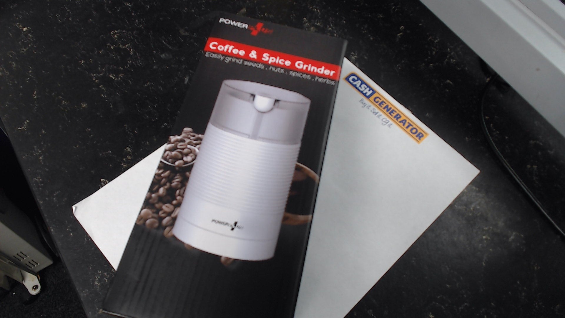 Powerplus Coffee & Spice Grinder 150W White