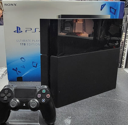 Playstation 4 Console - 1TB - Black - Boxed