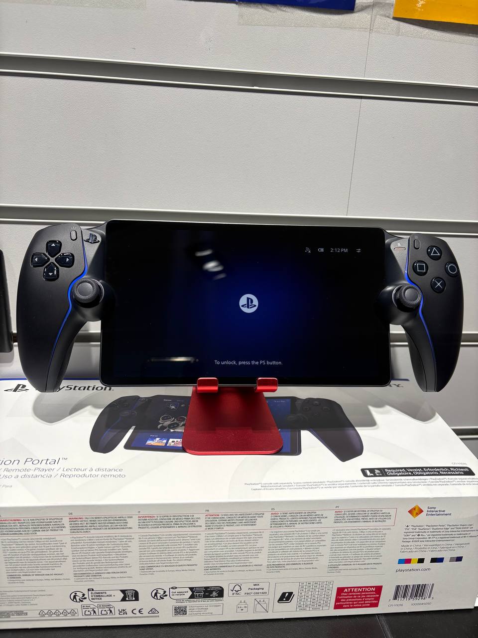 Playstation Portal Remote Player, Midnight Black, Boxed ** Like New **