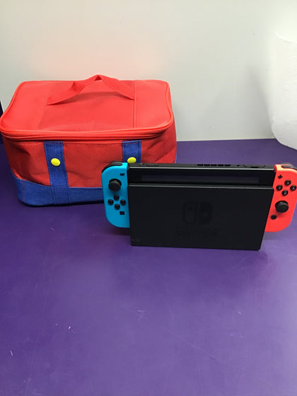Nintendo Switch complete, with Mario Carry Case