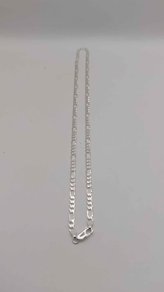 925 hallmarked silver, Curb Style Chain, 24" 63.14g ** BRAND NEW **