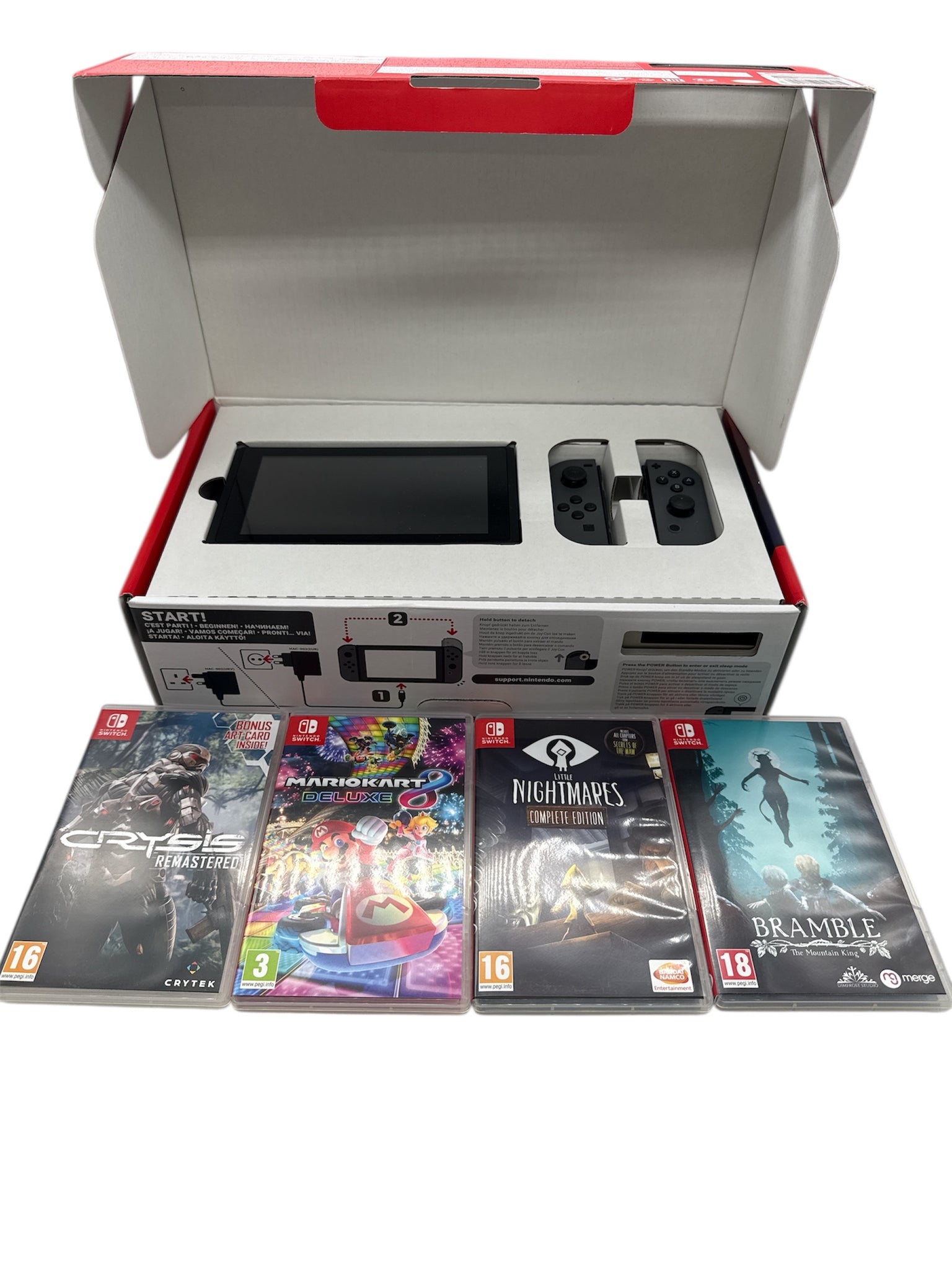 Nintendo Grey Switch Console