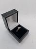 9ct White Gold Ladies Ring With 0.25 Diamond Stone - Size Q - 2.35 Grams