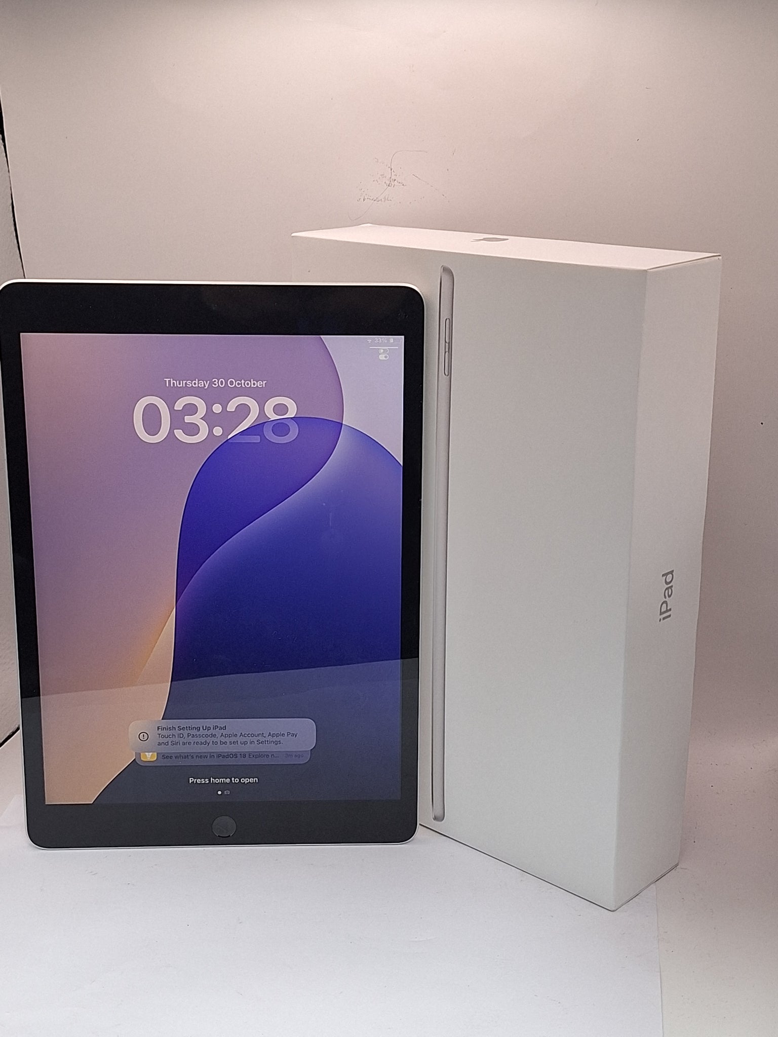 APPLE IPAD 9TH GEN (A2602) 10.2" 64gb, SILVER, WI-FI