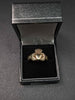 9ct Yellow Gold Irish Claddagh Wedding Ring - Size V - 7.95 Grams
