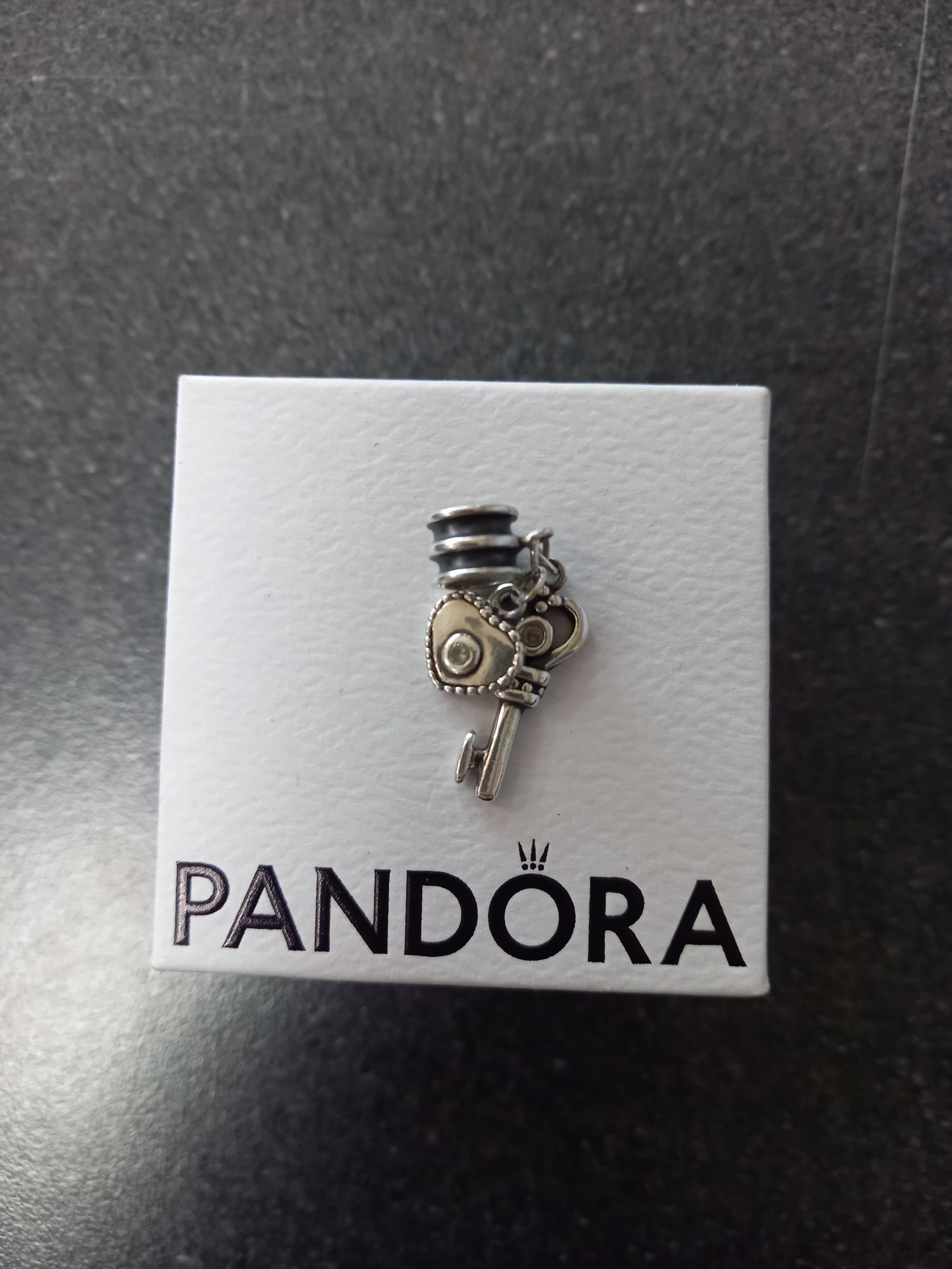 Pandora Charm-Heart Lock And Key