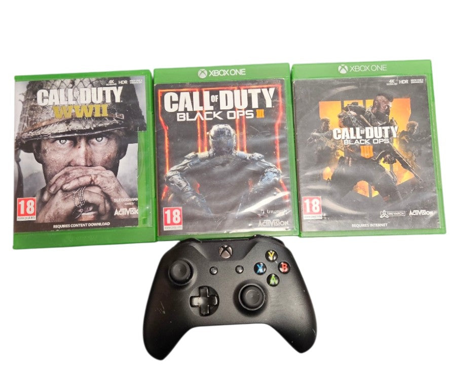 Microsoft X-Box One X 1TB **Limited Edition** - with 3 Games and Controller - Unboxed