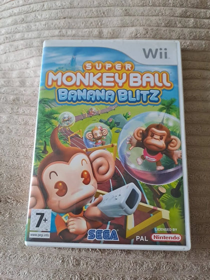 Super Monkey Ball Banana Biltz Nintendo Wii