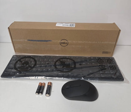 Dell Wireless Keyboard & Mouse Kb3121wp  Black boxed Like new