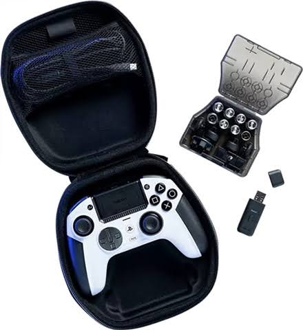 Nacon Revolution 5 Pro White Wireless Controller w/All Parts, B