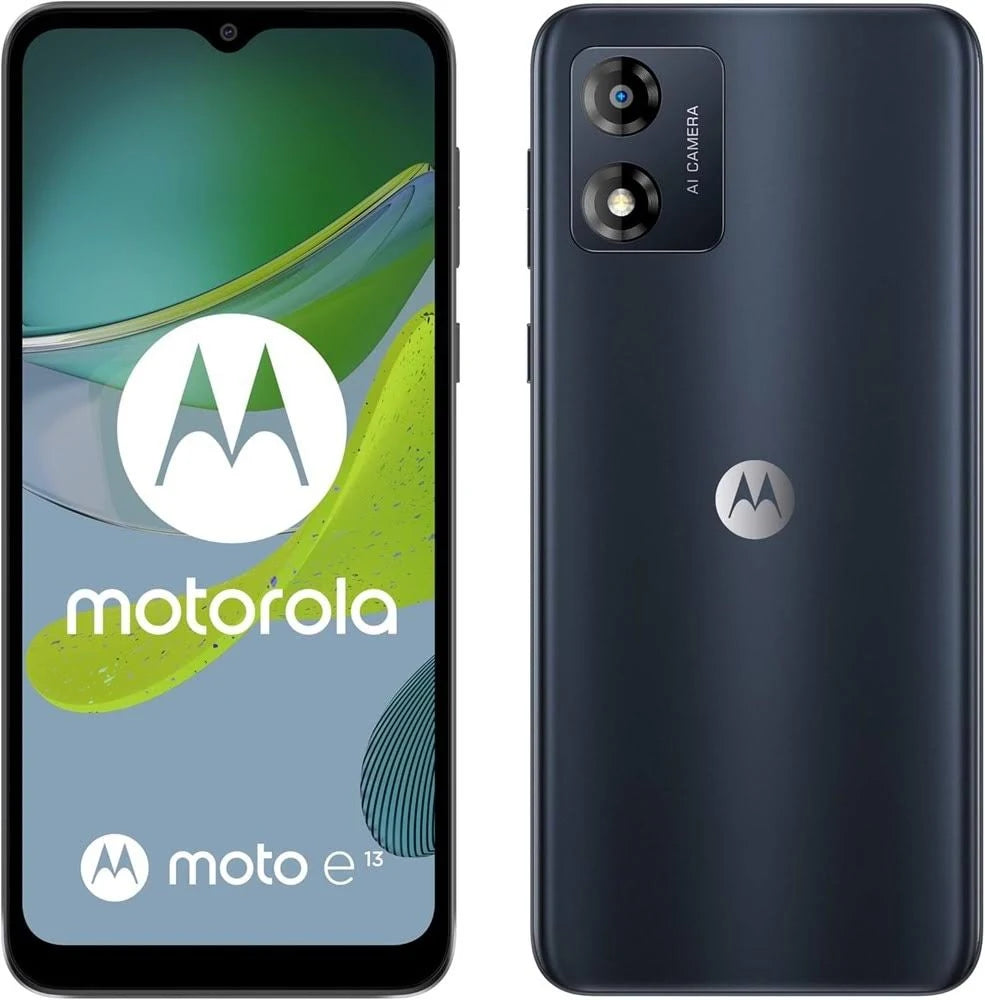 Motorola E13 with Dual Sim 2GB/64GB - Cosmic Black