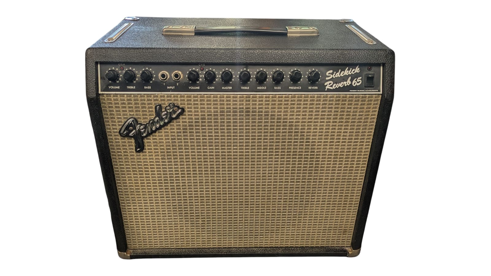 Fender Sidekick 65 Reverb 2-Channel 65-Watt 1x12" Guitar Practice Amp