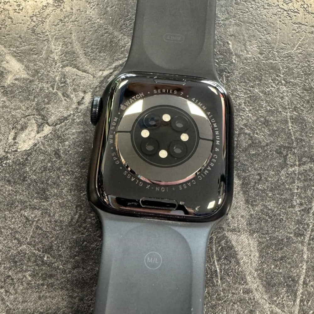 Apple Watch Series 7 41mm Aluminium Case with Sport Band - Midnight - GPS