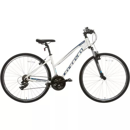 Carrera Crossfire 1 Womens Hybrid Bike 18" Frame - White **Collection Only**