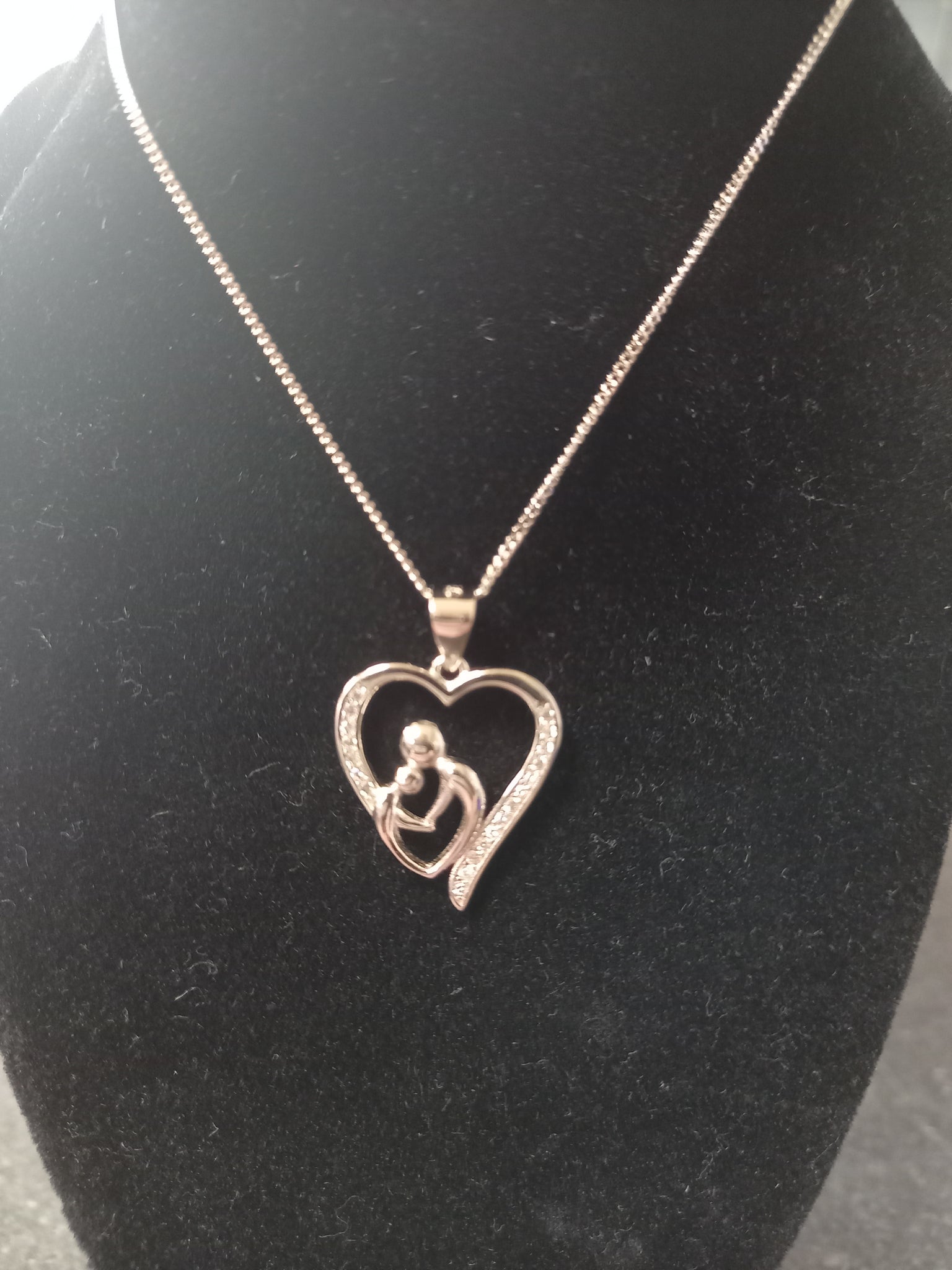 Open Cry Heart Necklace
