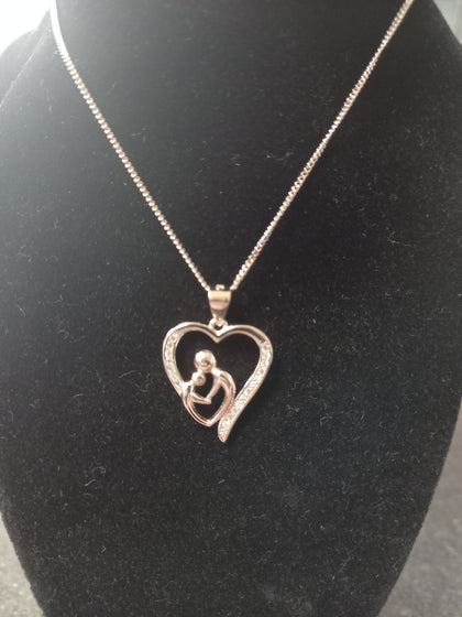 Open Cry Heart Necklace