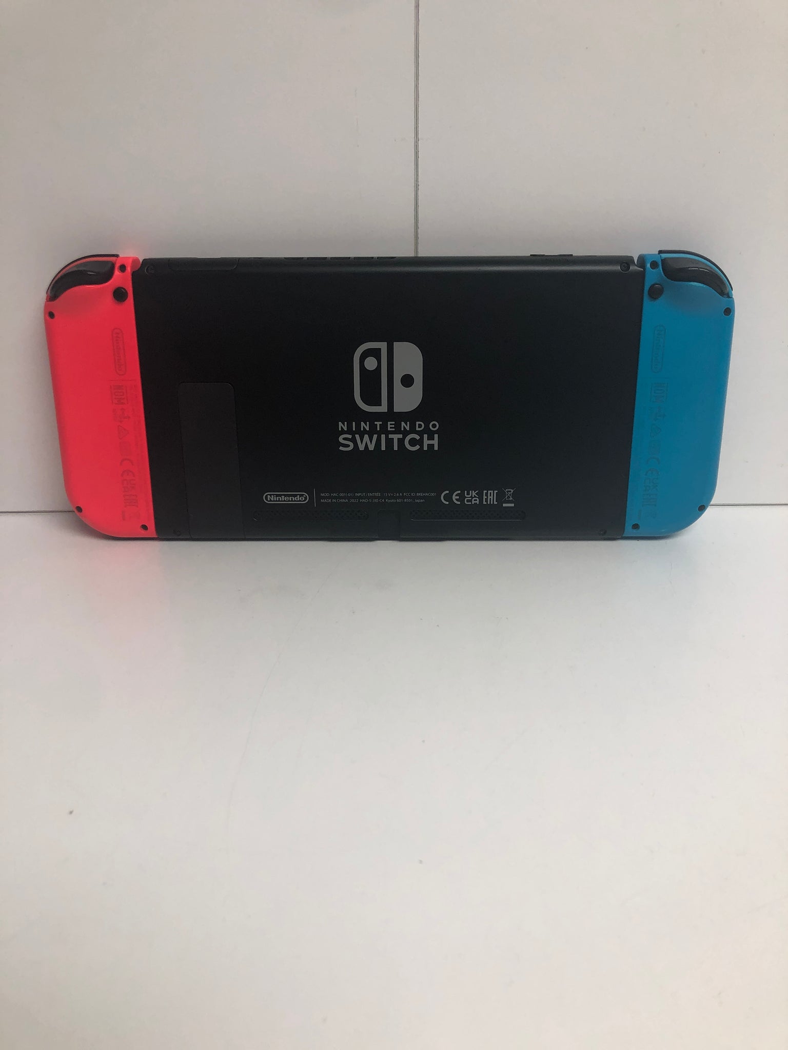 Nintendo Switch Console - Neon Red/Blue no dock with replaceable charger