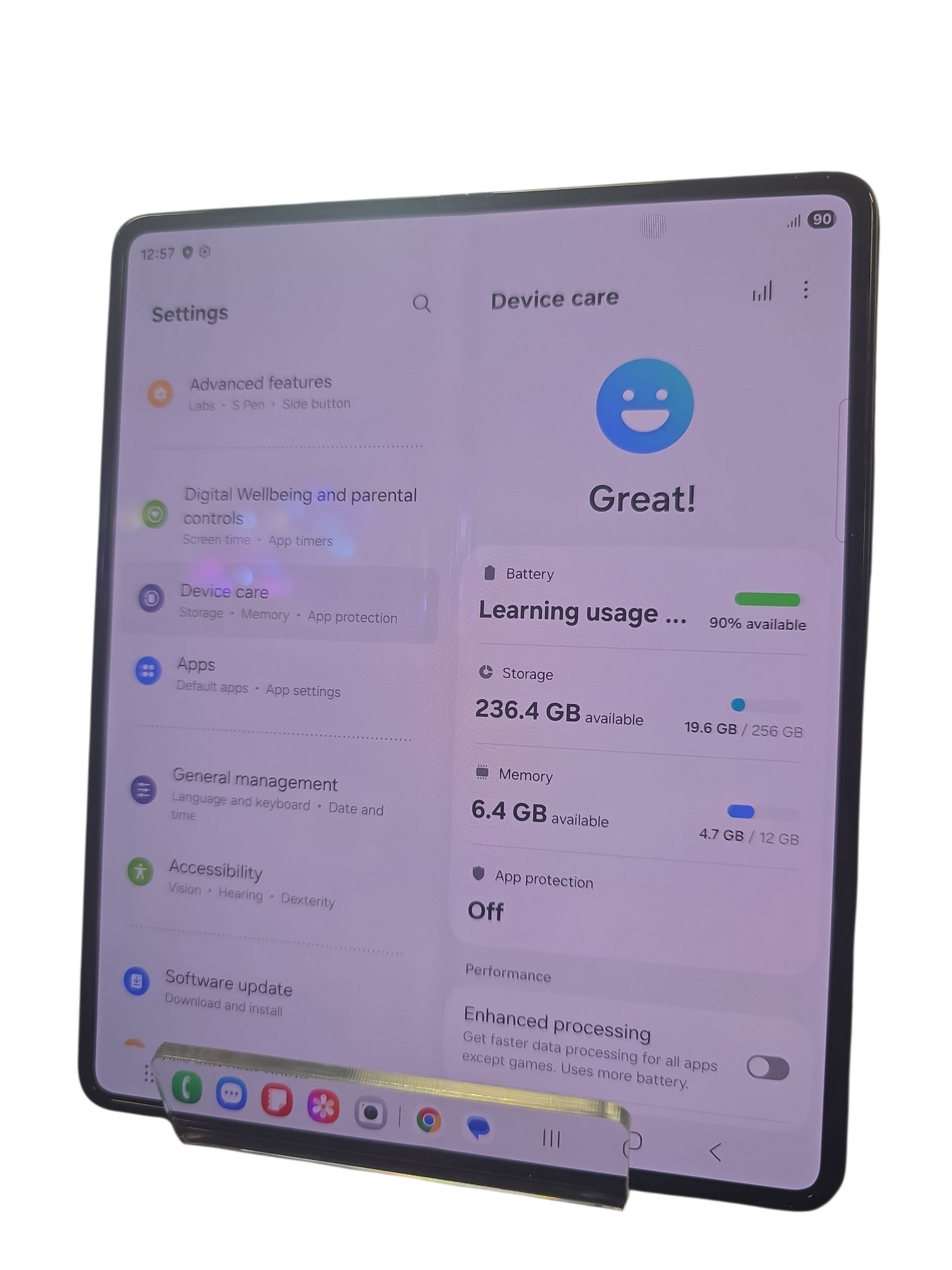Samsung galaxy z fold 3 - Green