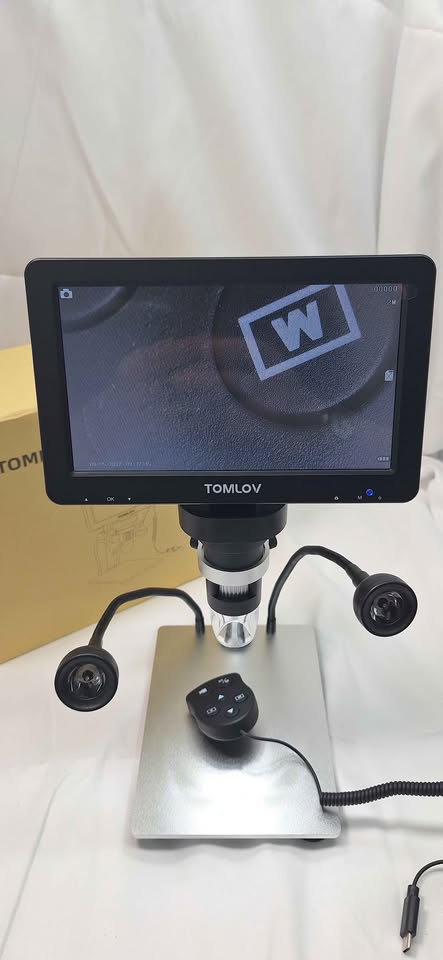 Tomlov DM9 Cordless Digital Microscope With LCD Screen **BRAND NEW**