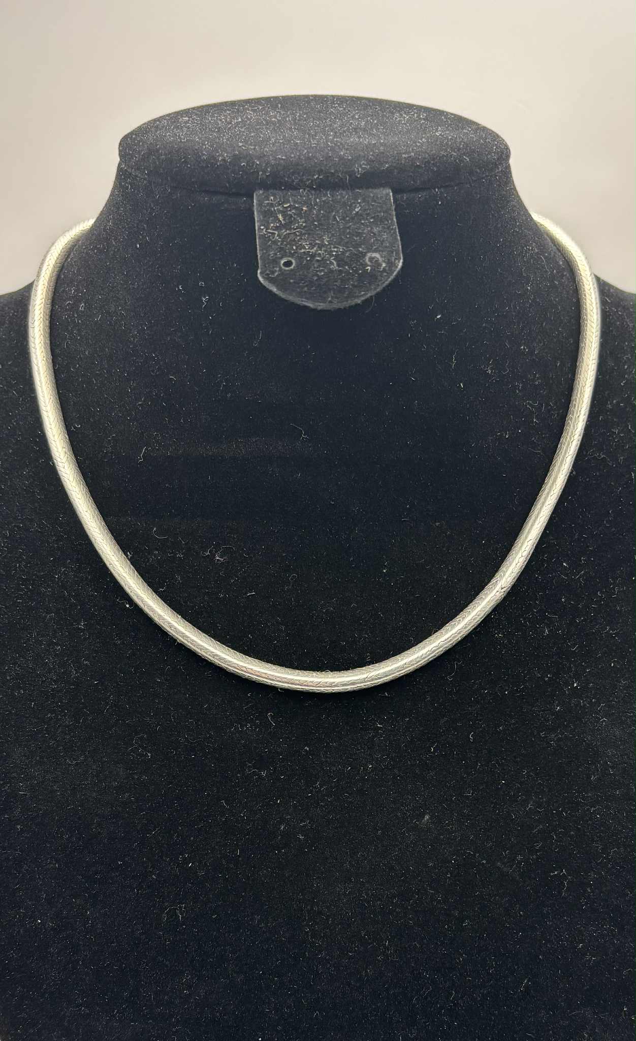 925 silver rope style chain 44.86g 16'' boxed