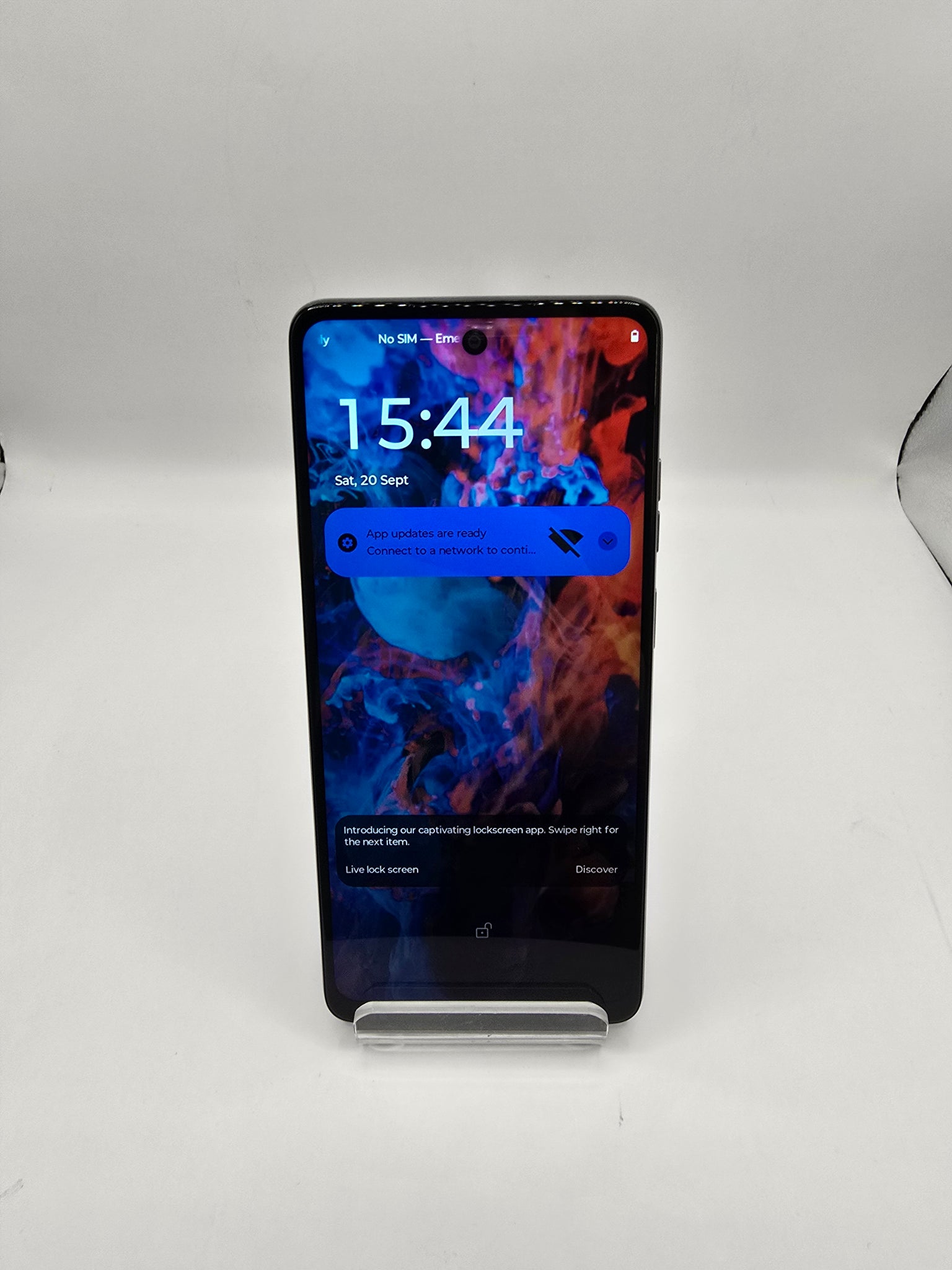 Motorola Moto G24 - 128 GB, Matt Charcoal open