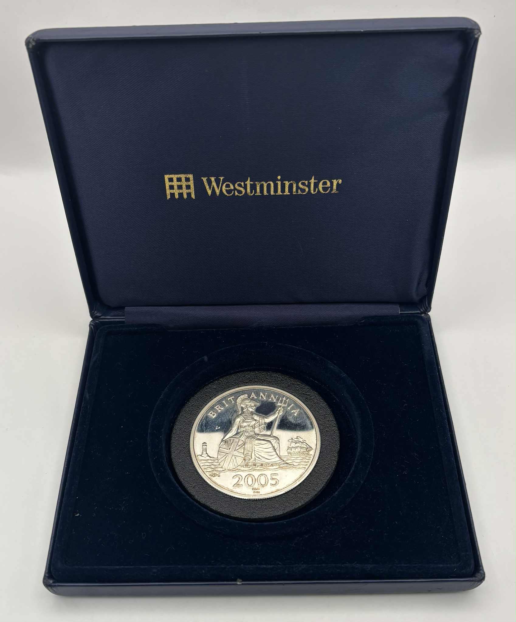 Charles & Camilla 2005 Royal Wedding 2oz Silver Commemorative Britannia Coin