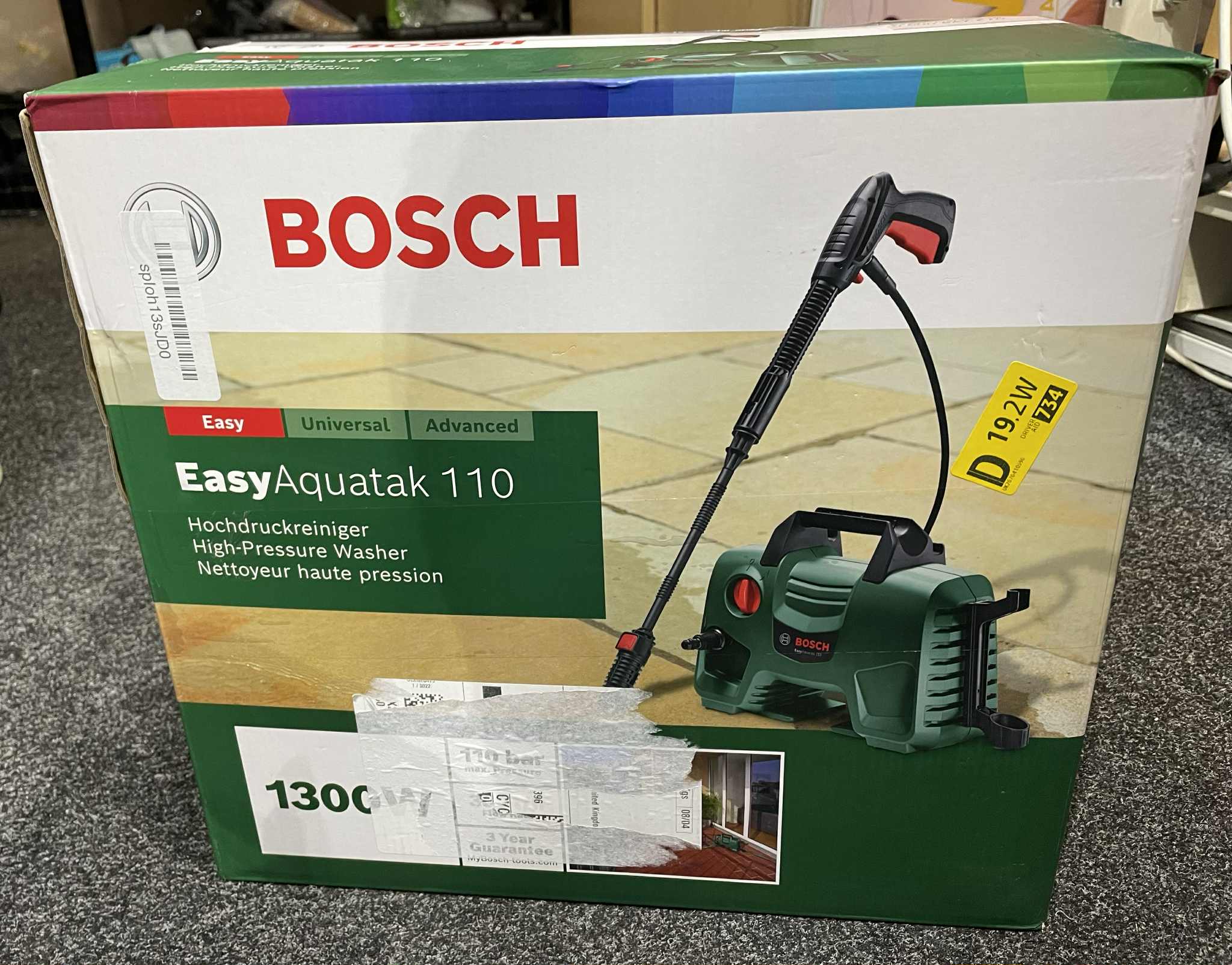 Bosch pressure washer