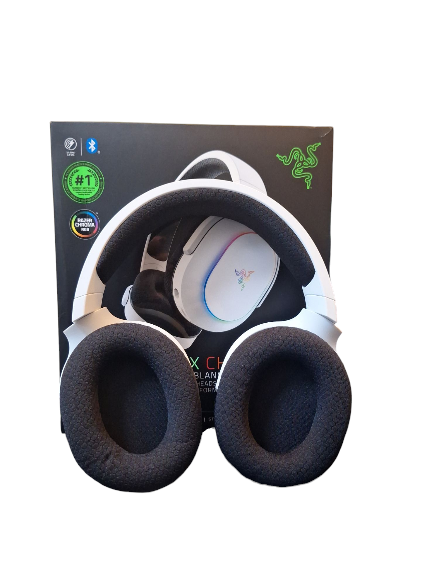 *Sale*Razer Barracuda x Chroma Wireless Gaming Headset - White