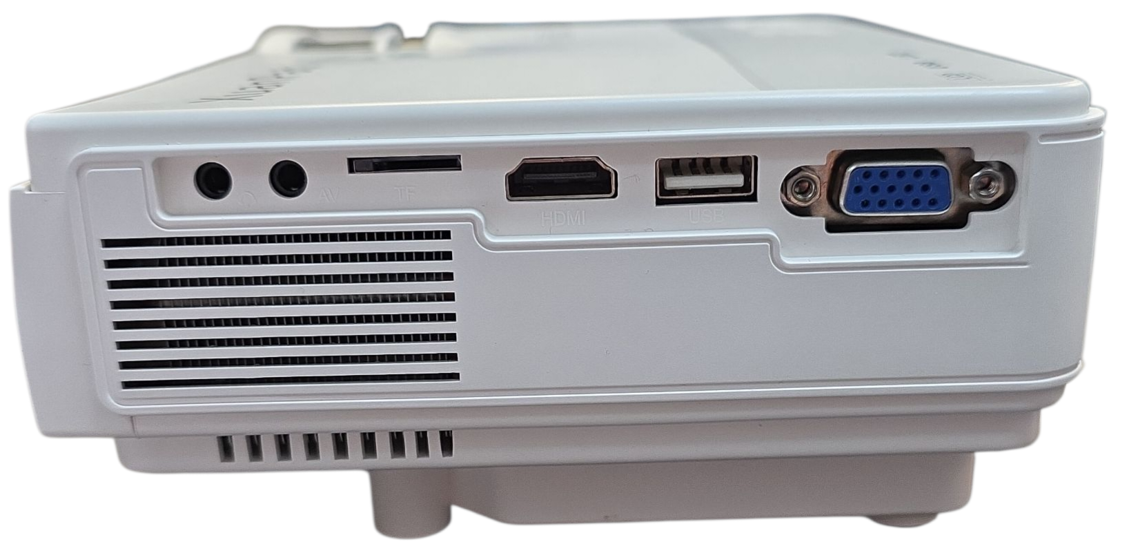 XuanPad HD Mini Projektor mit WiFi & Bluetooth (16000 lm), Projector, White
