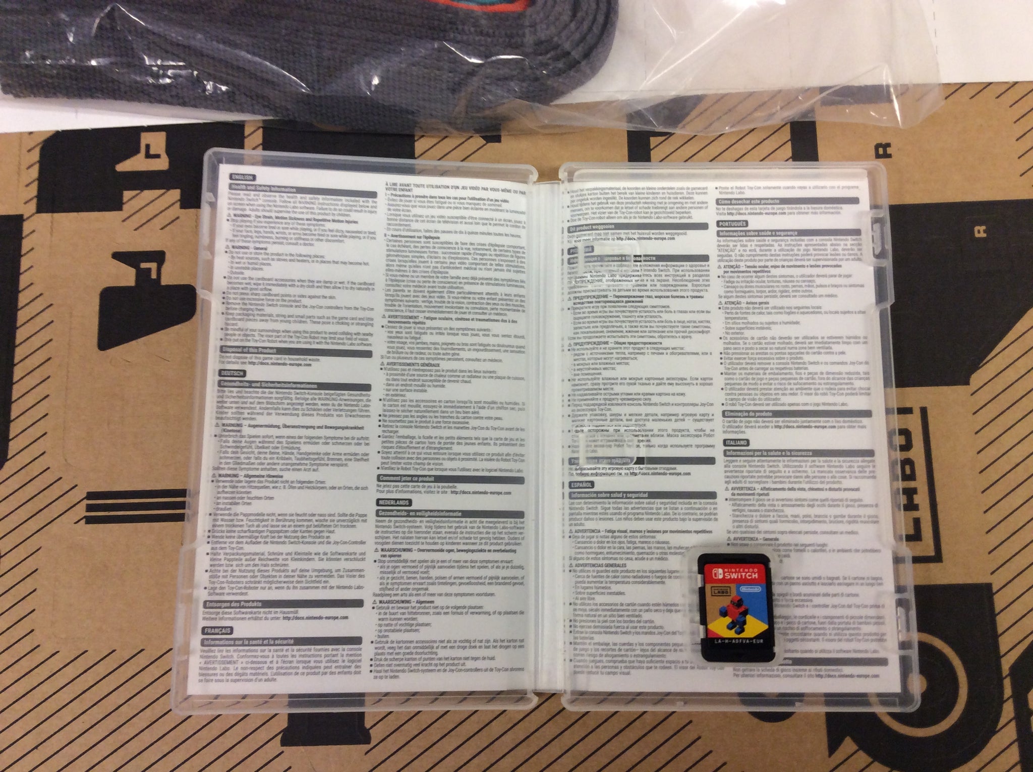 nintendo labo Robot kit
